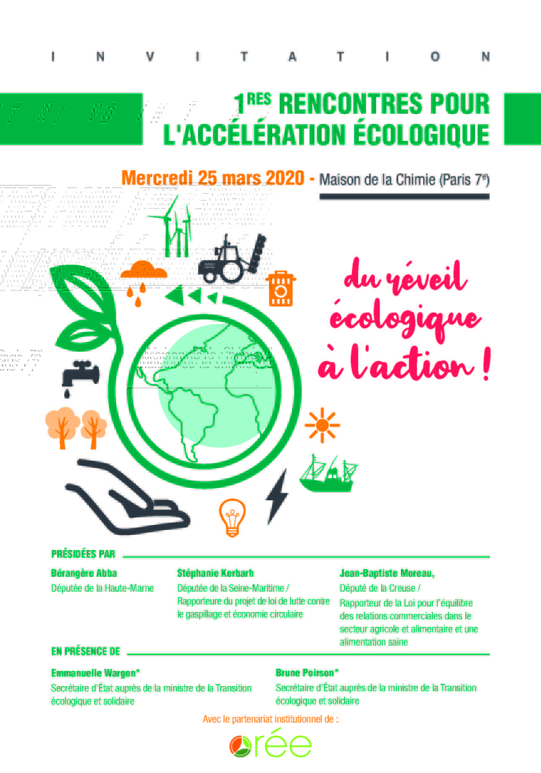 1res rencontres pour l'accélération écologique